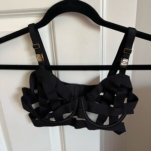 Victoria’s Secret Black Bondage Bra (36B)